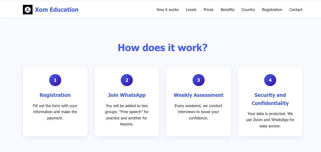 XOM Education Project